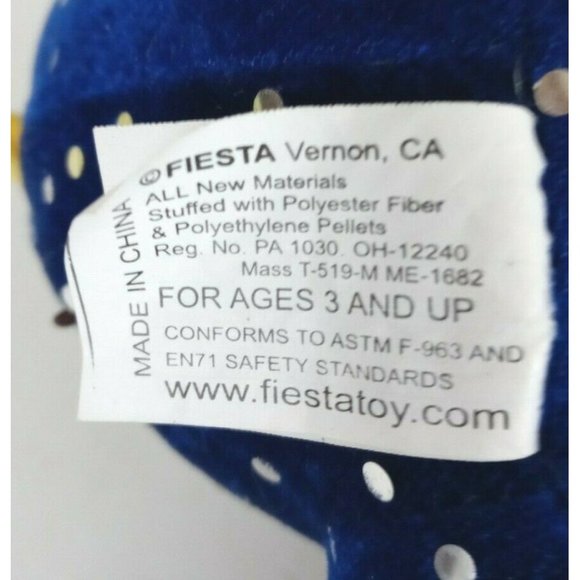 2000 Fiesta Multi-Color Sequined 12" Plush - Picture 4 of 7